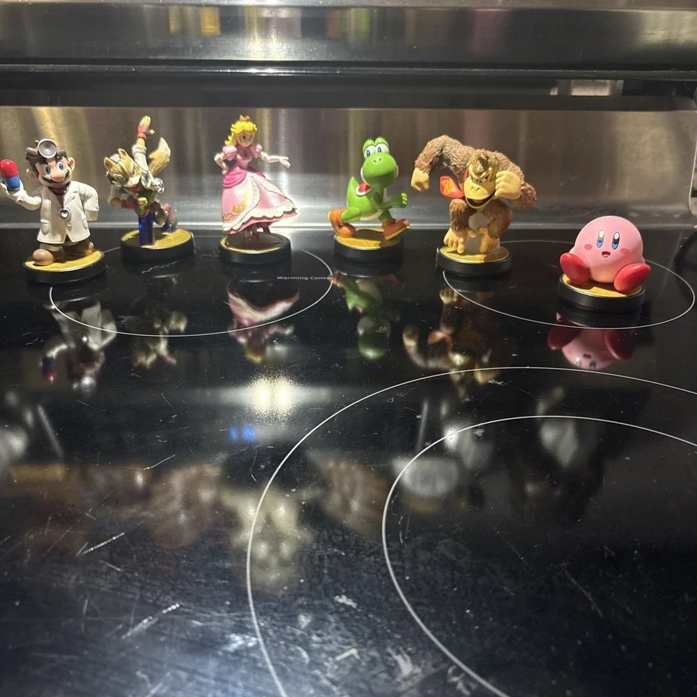 Amiibo Lot Smash Bros Dr Mario Donkey Kong Kirby Yoshi Fox Princess Nintendo